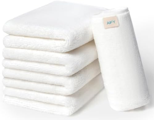 AIFY シティタオル バスタオル 2枚セット 大判 厚手 ふわふわ 速乾 吸水 耐久性 綿 ホテル仕様 抗菌 防臭 無地 肌にやさしい エステ サロン 一人暮らし 新生活 ギフト 60×120cm ライトグレー