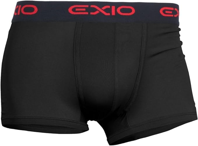 [エクシオ] ボクサーパンツ メンズ 4枚セット 抗菌防臭 吸汗速乾 ストレッチ 前閉じ 前開き ローライズ ボクサーブリーフ 下着 インナー アンダーウェア まとめ買い M-2XL EX-101