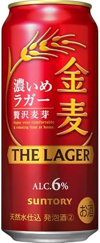 【10月より金麦(発泡酒2)の酒税が上がります】金麦 ザ・ラガー 350ml 24本 [6缶×4] [ サントリー ビール 新ジャンル 発泡酒 ]