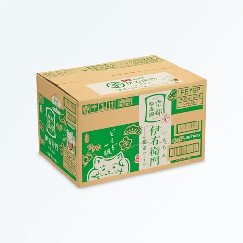 サントリー 緑茶 伊右衛門 お茶 600ml×24本 まとめ売り実施中