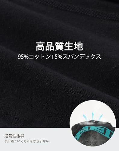 [INNERSY] ボクサーパンツ メンズ パンツ 前開き 下着 綿 ローライズ ボクサーブリーフ 通気吸湿 4枚セット | 柔らか 吸汗性 蒸れにくい 高伸縮 締め付けなし 跡が残らない ロゴ付きウエストバンド タグレス 肌にフィット 男性用 大きいサイズ