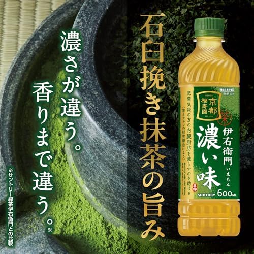 [機能性表示食品] サントリー 伊右衛門 濃い味 600ml×24本 まとめ売り実施中
