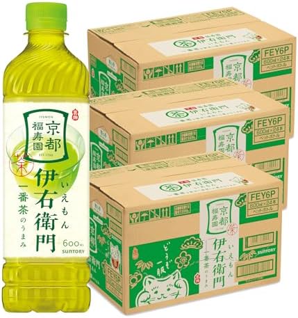 サントリー 緑茶 伊右衛門 お茶 600ml×24本 まとめ売り実施中