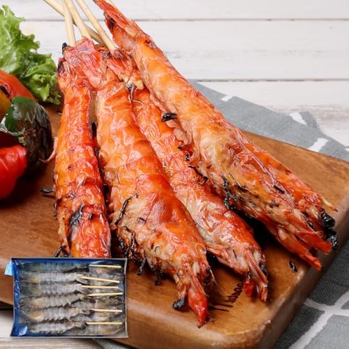 【甲羅組】 ソフトシェルブラックタイガー 串付き 300g 12本入り えび 海老 エビ 串 串焼き 海鮮 BBQ 串揚げ