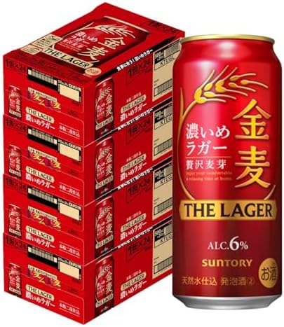 【10月より金麦(発泡酒2)の酒税が上がります】金麦 ザ・ラガー 350ml 24本 [6缶×4] [ サントリー ビール 新ジャンル 発泡酒 ]