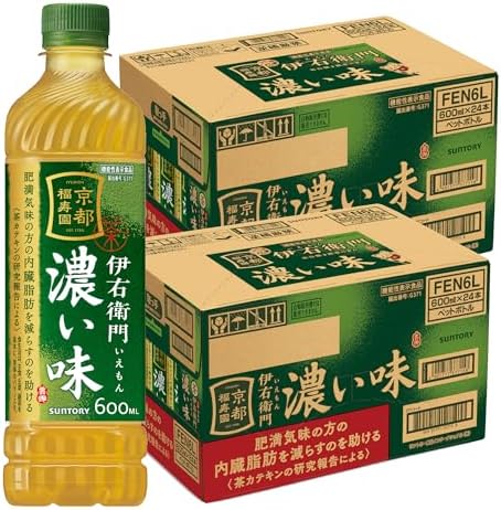 [機能性表示食品] サントリー 伊右衛門 濃い味 600ml×24本 まとめ売り実施中