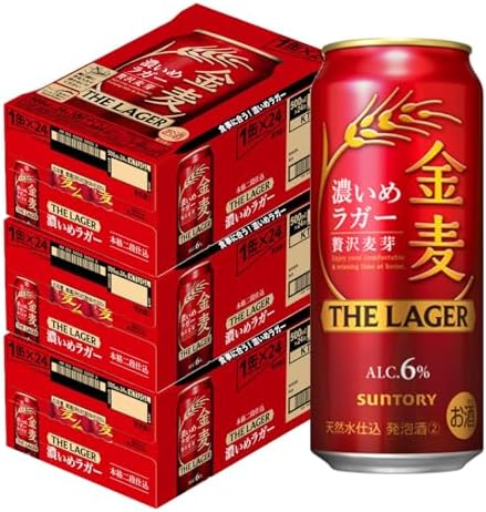 【10月より金麦(発泡酒2)の酒税が上がります】金麦 ザ・ラガー 350ml 24本 [6缶×4] [ サントリー ビール 新ジャンル 発泡酒 ]