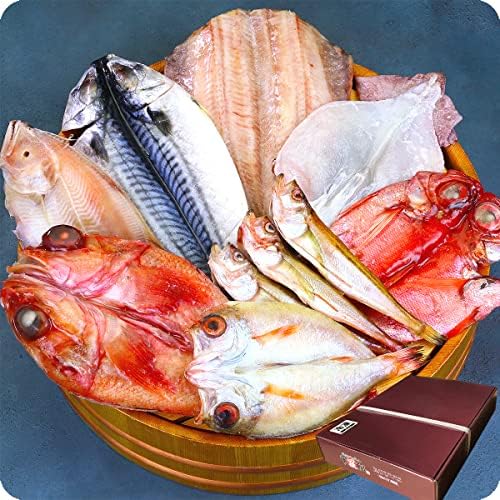 甲羅組 干物 セット 8種 詰め合わせ（きんき、のどぐろ、金目鯛、縞ほっけ、とろさば、赤かれい、真いか、はたはた）※加熱用 ギフト