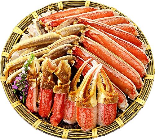 甲羅組 カット 生 ズワイガニ　1kg 特大＆極太サイズ かに刺し カニ鍋 カニしゃぶ 焼き蟹 用 約4人前　ギフト