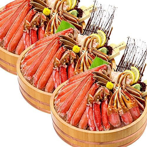 甲羅組 カット 生 ズワイガニ　1kg 特大＆極太サイズ かに刺し カニ鍋 カニしゃぶ 焼き蟹 用 約4人前　ギフト