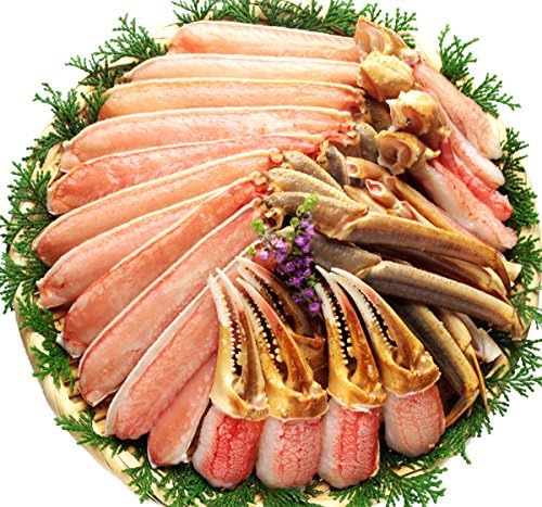 甲羅組 カット 生 ズワイガニ　1kg 特大＆極太サイズ かに刺し カニ鍋 カニしゃぶ 焼き蟹 用 約4人前　ギフト