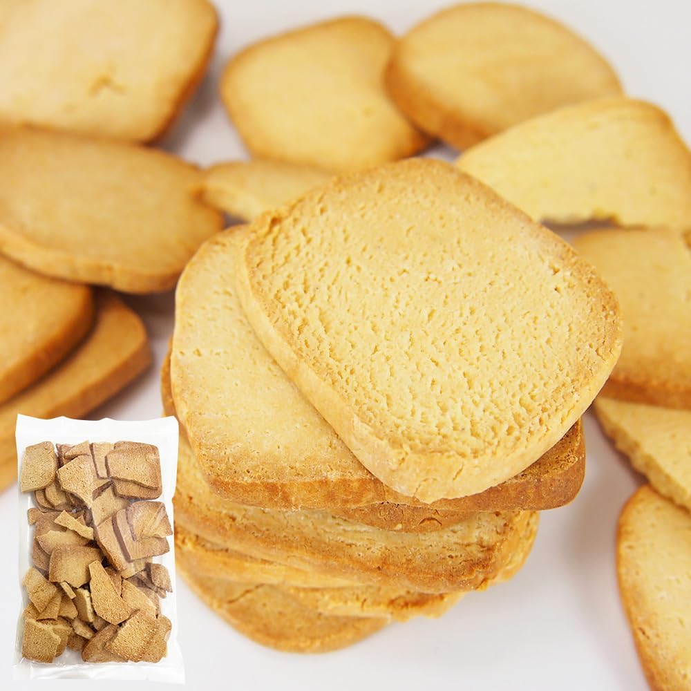 天然生活 【訳あり】固焼き☆豆乳おからクッキープレーン約100枚1kg