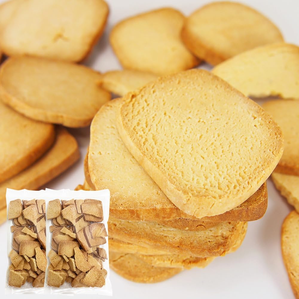 天然生活 【訳あり】固焼き☆豆乳おからクッキープレーン約100枚1kg