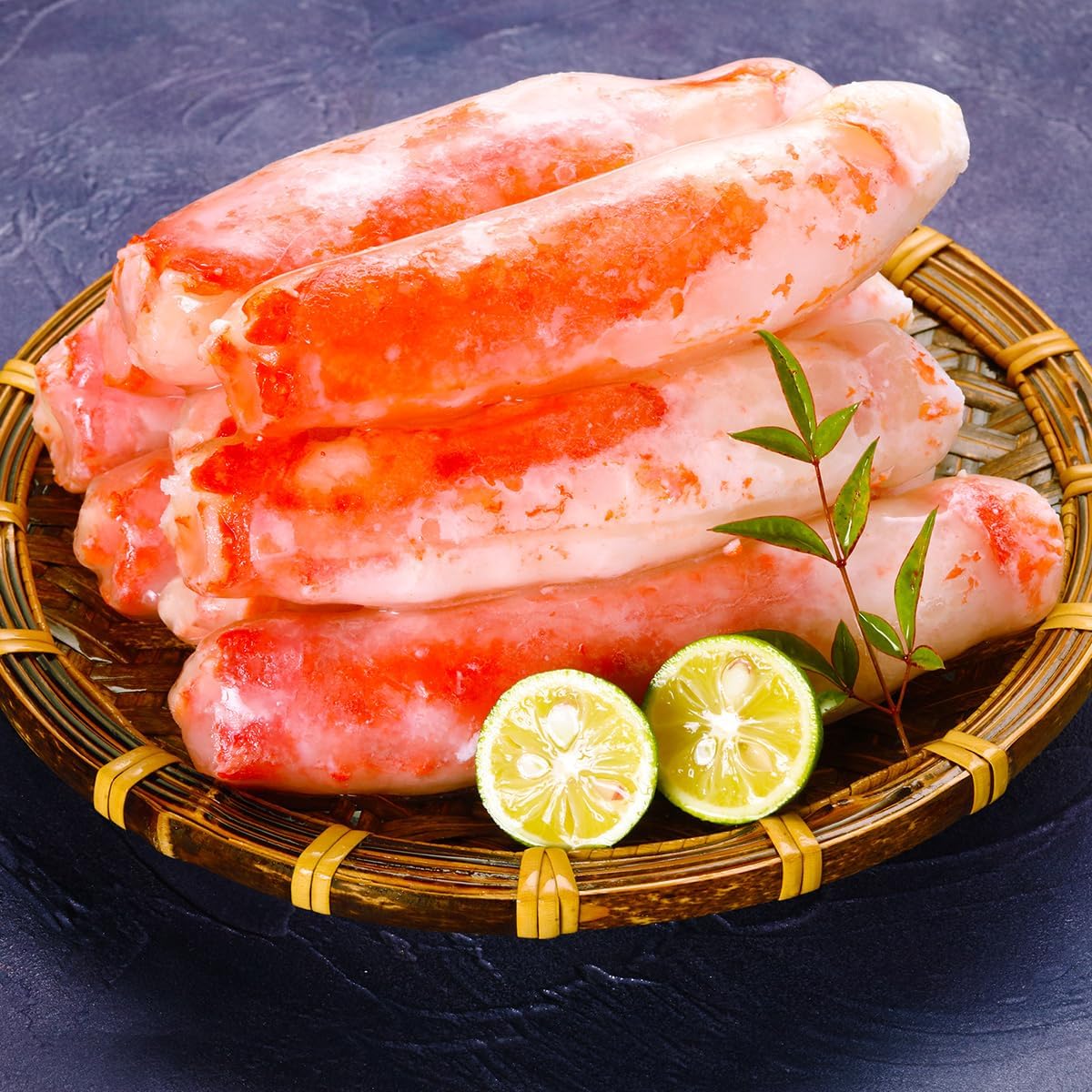 【甲羅組】緊急スポット完売次第終了⇒【可食部100％】ボイルたらばがに極太棒肉たっぷり1kg（4～9本入り）※解凍後800g かに カニ