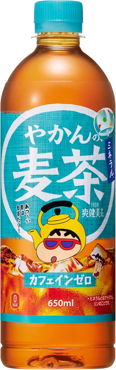 コカ・コーラ やかんの麦茶 from 爽健美茶 650mlPET×24本 (× 2)