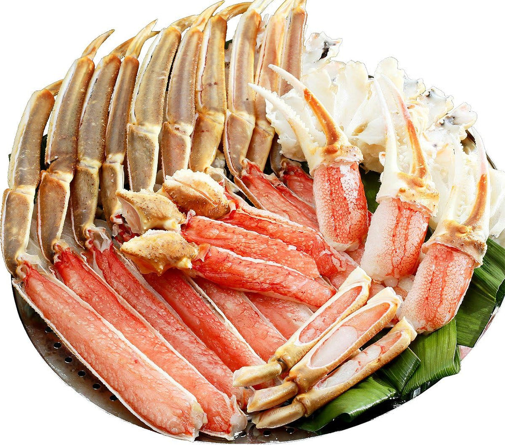 甲羅組 カット 生 ズワイガニ　1kg 特大＆極太サイズ かに刺し カニ鍋 カニしゃぶ 焼き蟹 用 約4人前　ギフト